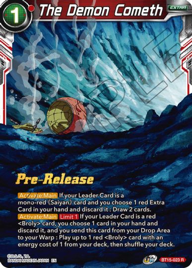 The Demon Cometh (BT15-023) [Saiyan Showdown Prerelease Promos] | Total Play