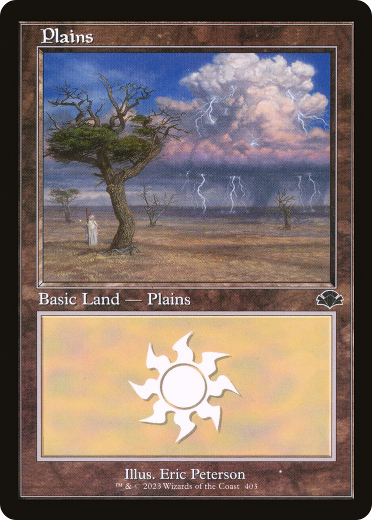 Plains (403) (Retro) [Dominaria Remastered] | Total Play