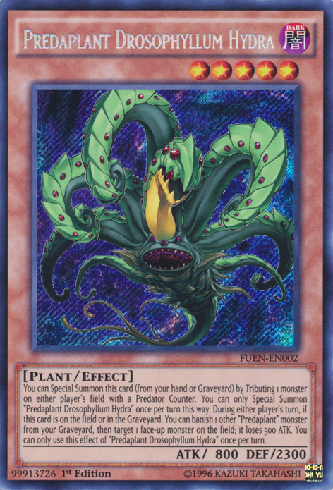 Predaplant Drosophyllum Hydra [FUEN-EN002] Secret Rare | Total Play