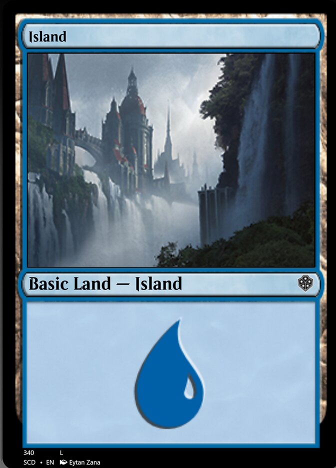 Island (340) [Starter Commander Decks] | Total Play