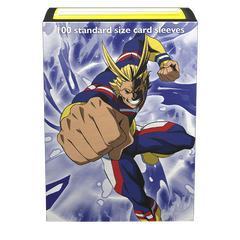 Dragon Shield: Standard 100ct Art Sleeves - My Hero Academia (All Might Punch) | Total Play