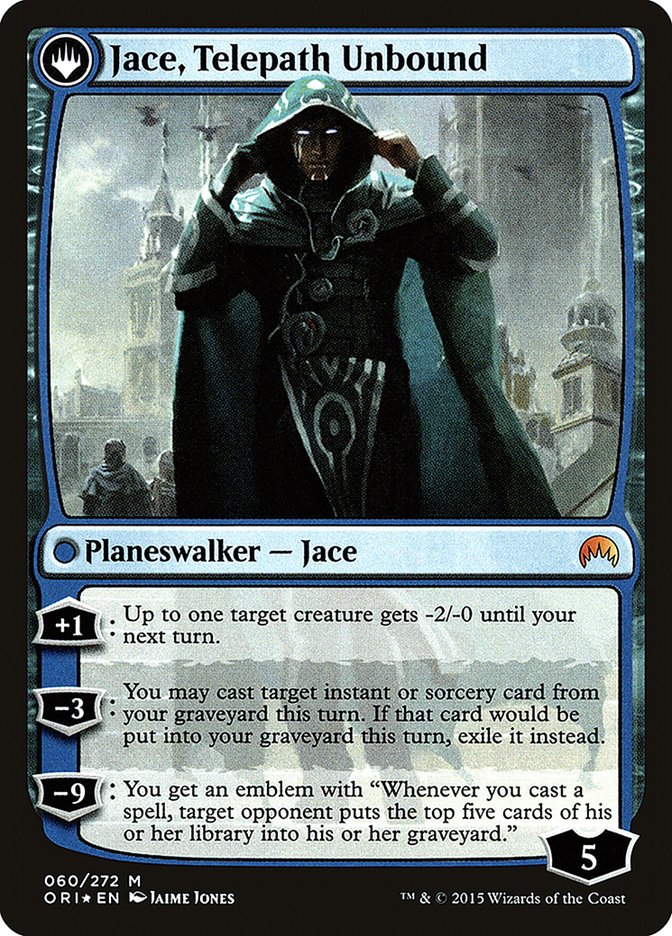 Jace, Vryn's Prodigy // Jace, Telepath Unbound [Magic Origins Prerelease Promos] | Total Play
