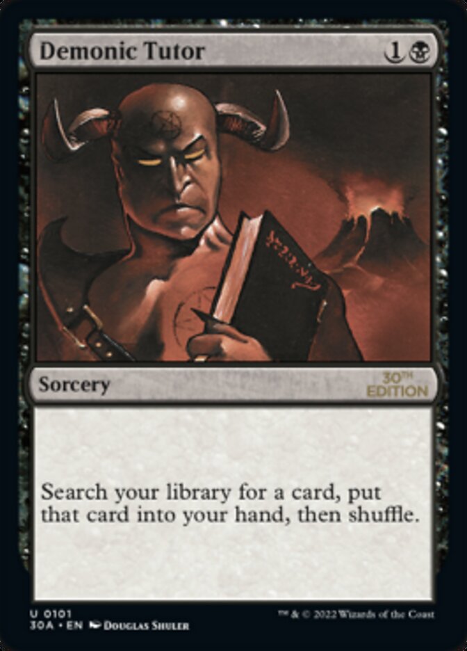Demonic Tutor [30th Anniversary Edition] | Total Play
