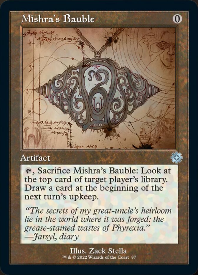 Mishra's Bauble (Retro Schematic) [The Brothers' War Retro Artifacts] | Total Play