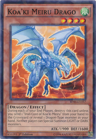 Koa'ki Meiru Drago [BP03-EN057] Shatterfoil Rare | Total Play