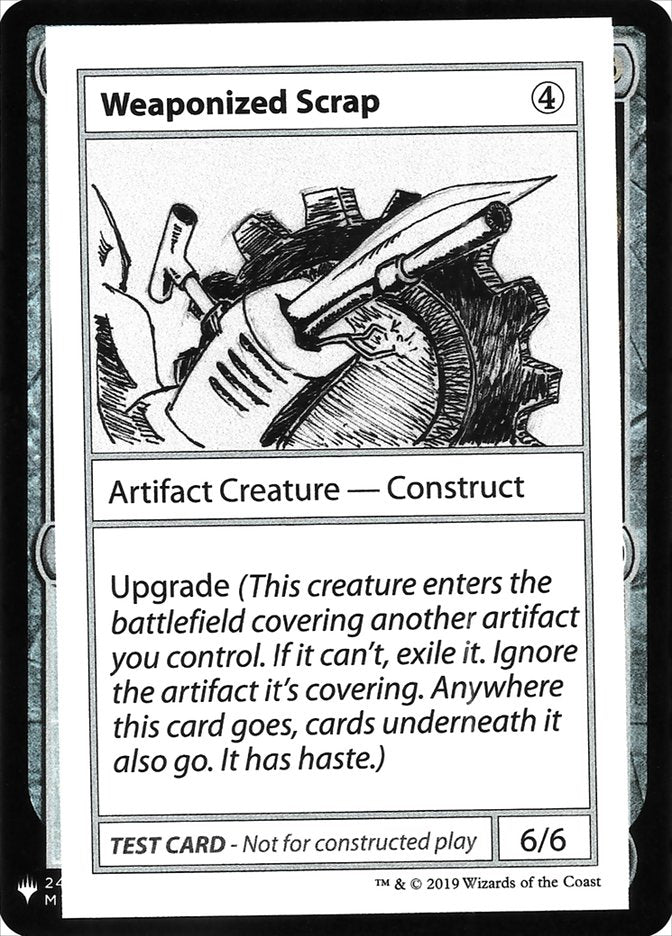 Weaponized Scrap [Mystery Booster Playtest Cards] | Total Play