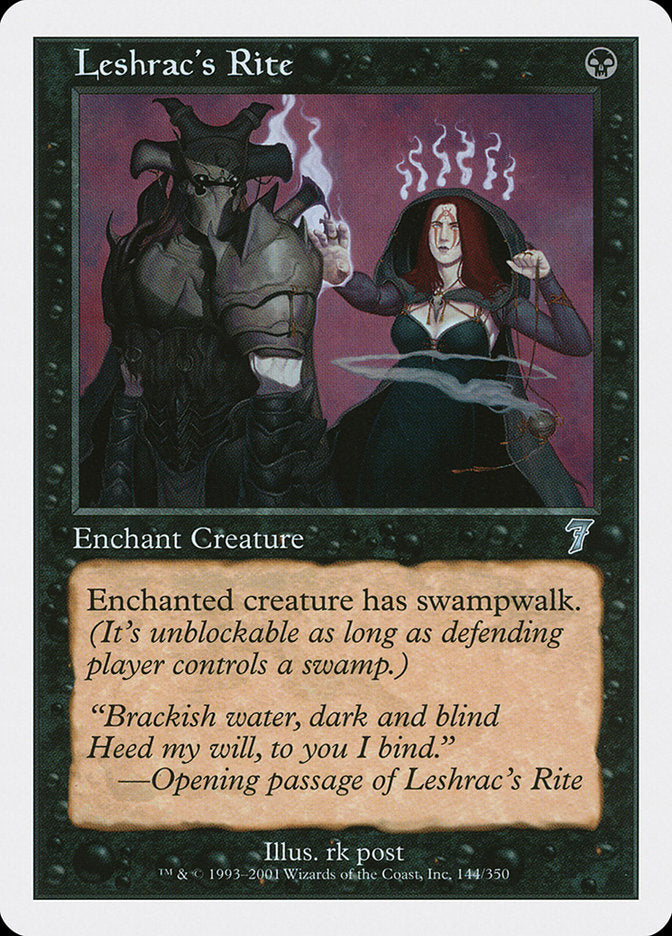 Leshrac's Rite [Seventh Edition] | Total Play