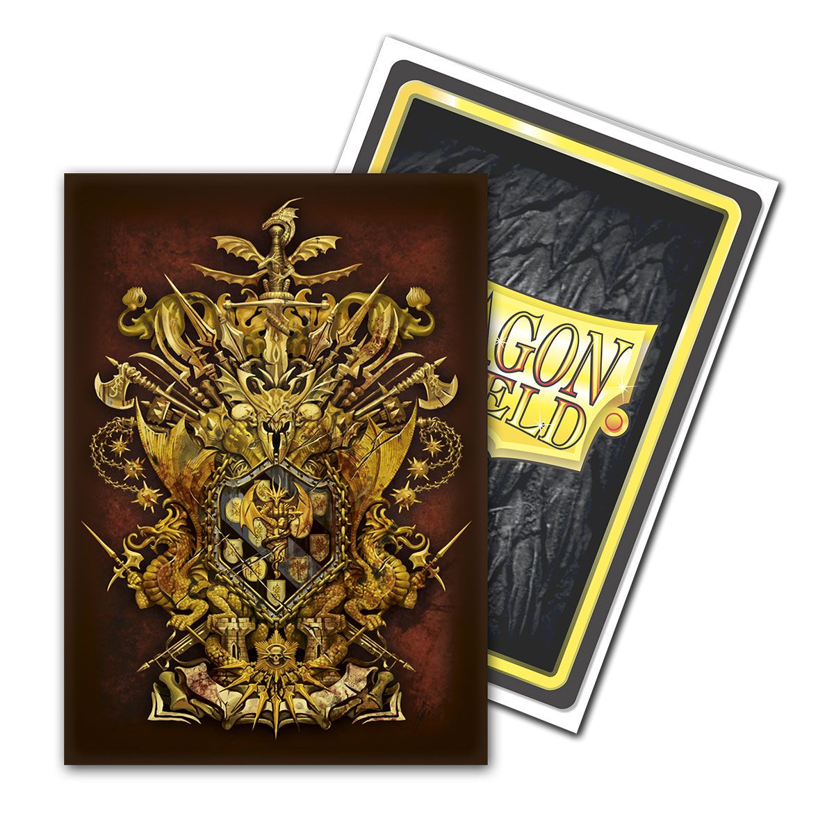 Dragon Shield: Standard 100ct Brushed Art Sleeves - General Vicar | Total Play