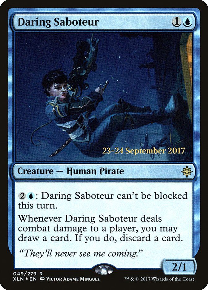 Daring Saboteur [Ixalan Prerelease Promos] | Total Play