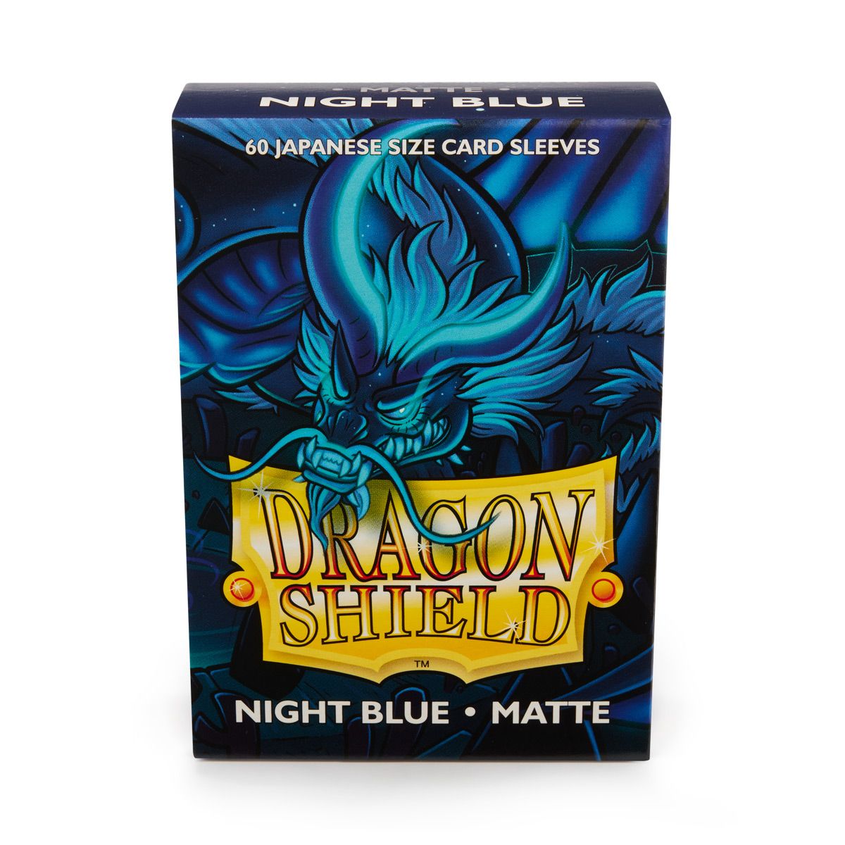 Dragon Shield: Japanese Size 60ct Sleeves - Night Blue (Matte) | Total Play