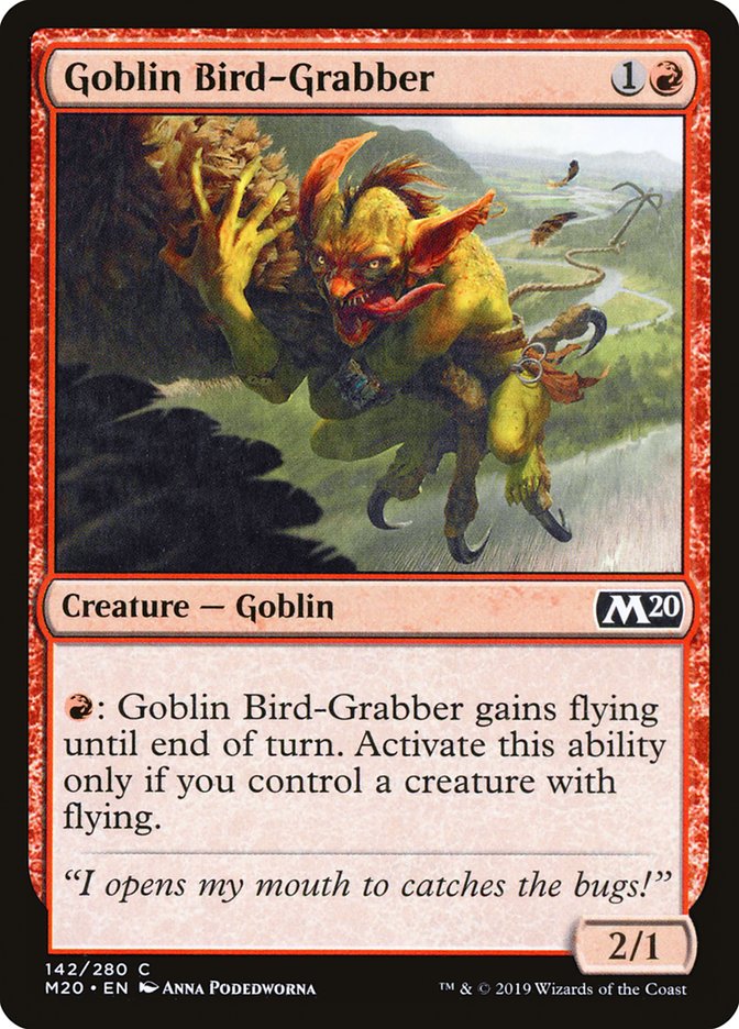 Goblin Bird-Grabber [Core Set 2020] | Total Play