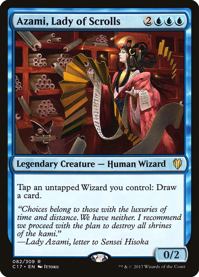 Azami, Lady of Scrolls [Commander 2017] | Total Play