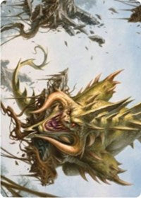 Canopy Baloth Art Card [Zendikar Rising Art Series] | Total Play