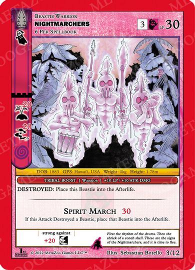 Nightmarchers [Cryptid Nation: Wilderness First Edition Release Event Deck] | Total Play
