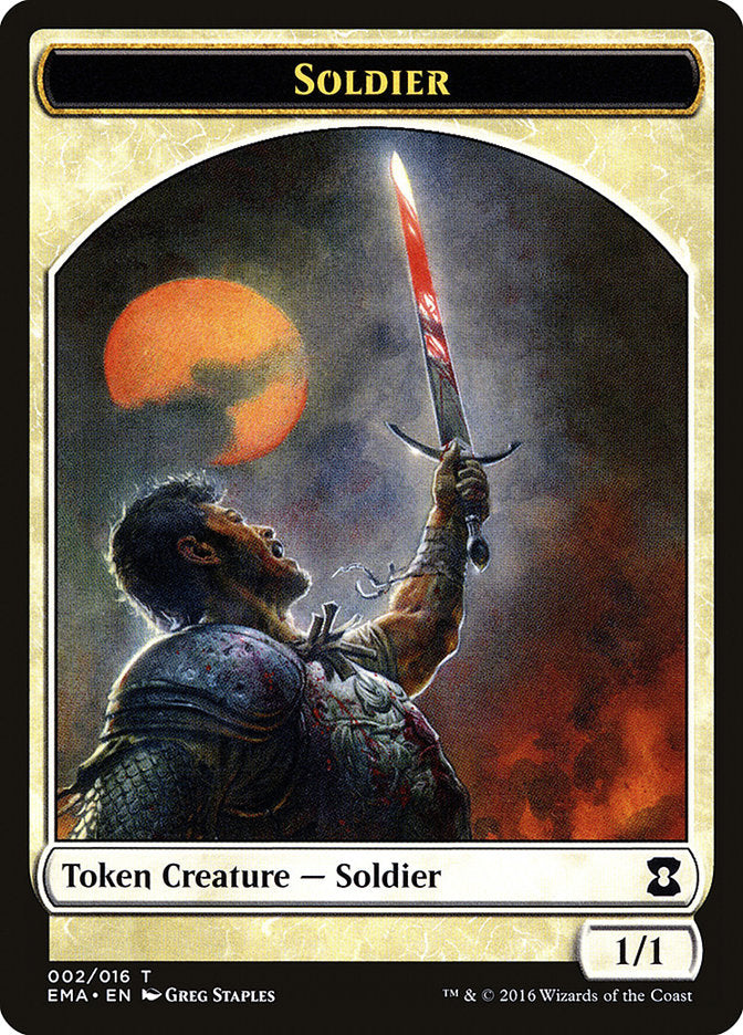 Soldier Token [Eternal Masters Tokens] | Total Play