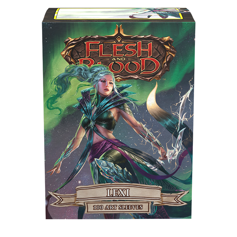 Dragon Shield: Standard 100ct Art Sleeves - Flesh and Blood (Lexi) | Total Play