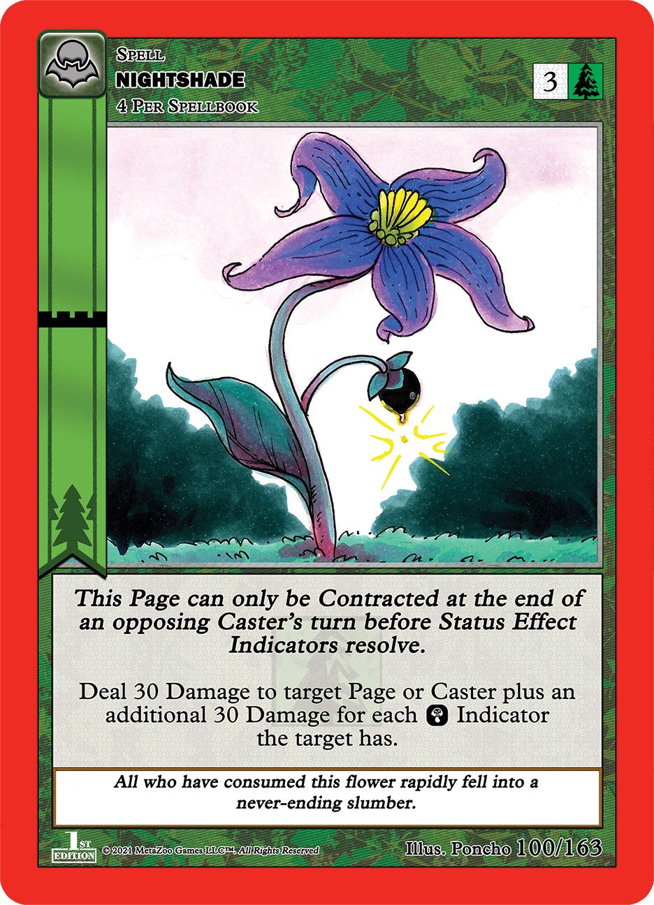 Nightshade [Cryptid Nation: Nightfall First Edition Tribal Theme Decks] | Total Play