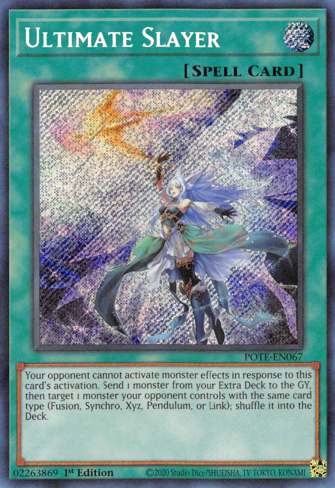 Ultimate Slayer [POTE-EN067] Secret Rare | Total Play