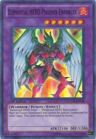Elemental HERO Phoenix Enforcer [LCGX-EN138] Super Rare | Total Play