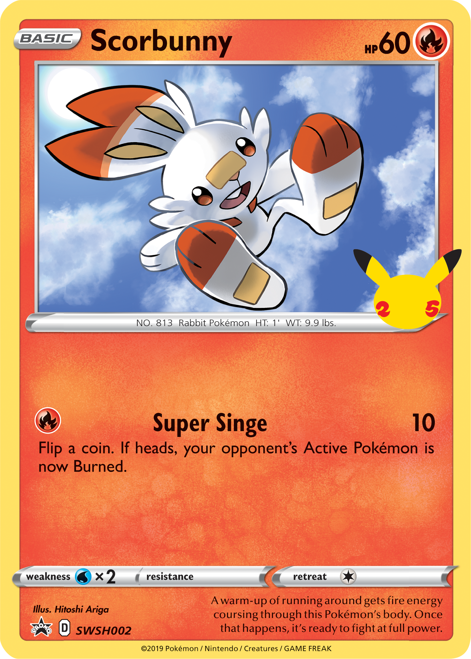 Scorbunny (SWSH002) [First Partner Pack] | Total Play