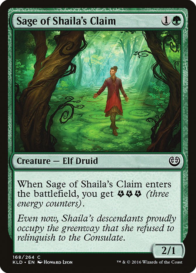 Sage of Shaila's Claim [Kaladesh] | Total Play