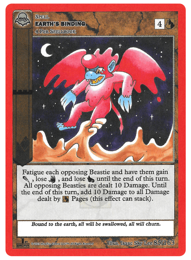 Earth's Binding [Cryptid Nation: Nightfall First Edition] | Total Play