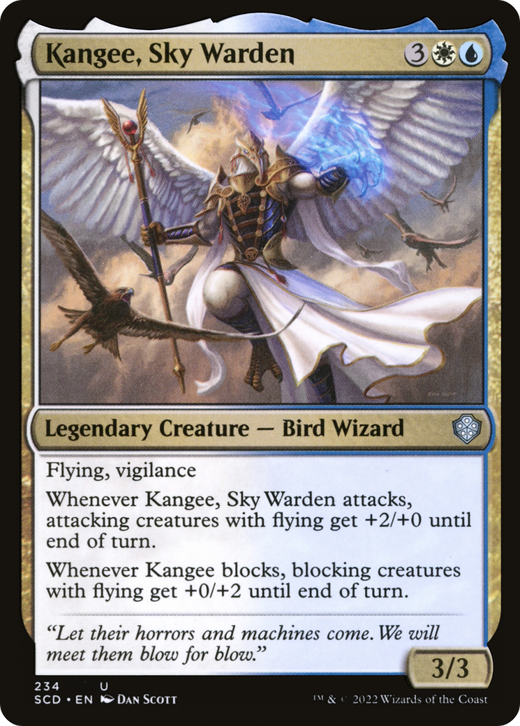 Kangee, Sky Warden [Starter Commander Decks] | Total Play