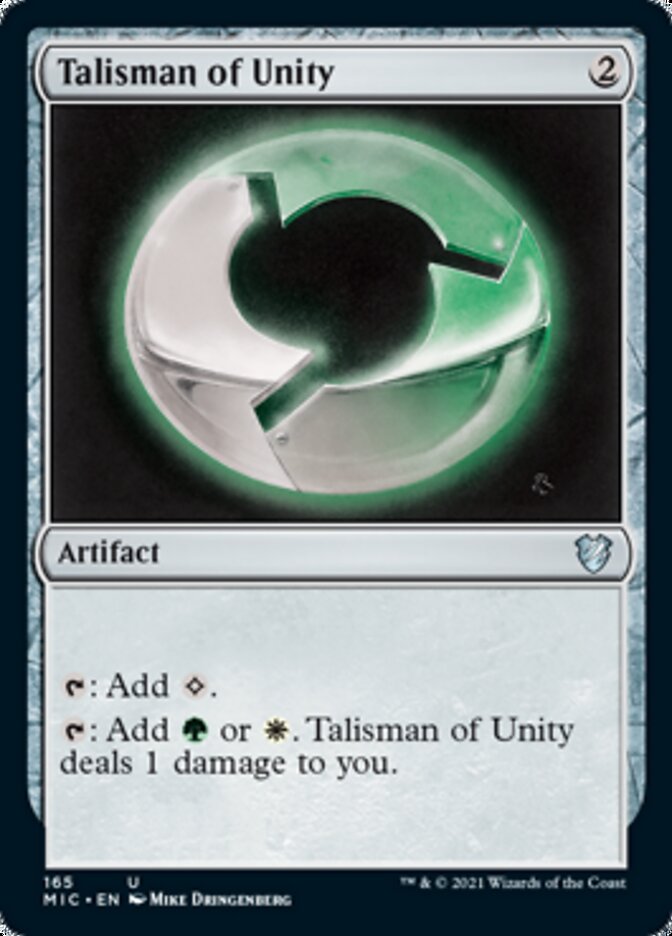 Talisman of Unity [Innistrad: Midnight Hunt Commander] | Total Play