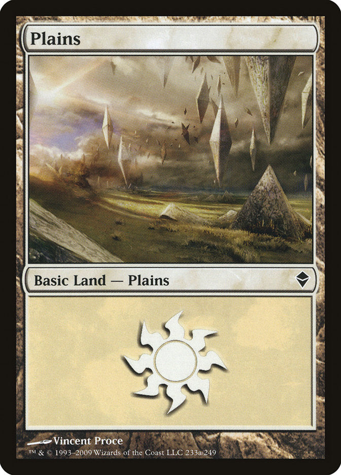 Plains (233a) [Zendikar] | Total Play