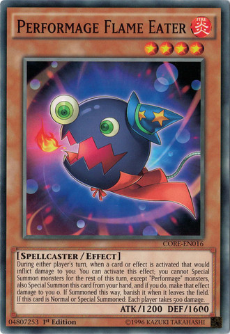 Performage Flame Eater [CORE-EN016] Common | Total Play