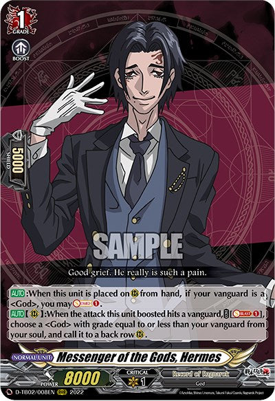 Messenger of the Gods, Hermes (D-TB02/008EN) [Record of Ragnarok] | Total Play