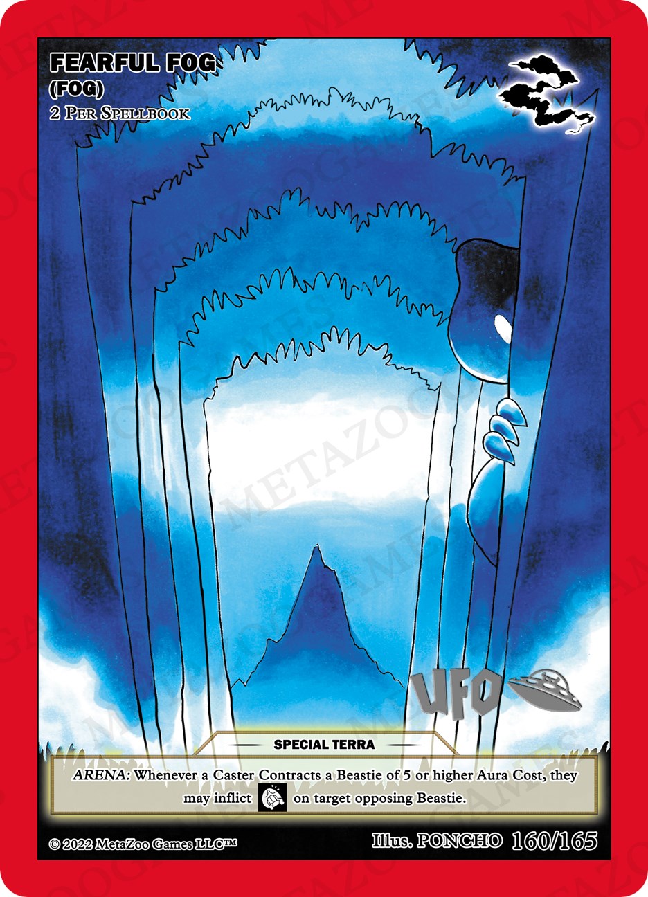 Fearful Fog (Fog) [Cryptid Nation: UFO First Edition Spoiler Pack] | Total Play