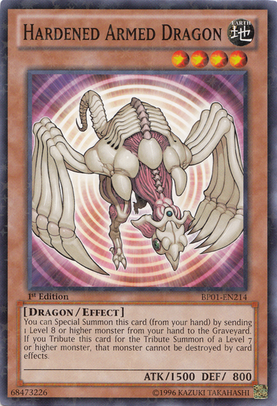 Hardened Armed Dragon [BP01-EN214] Starfoil Rare | Total Play