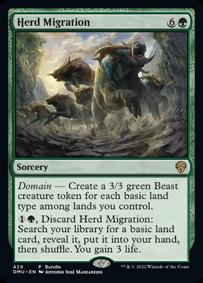 Herd Migration (Bundle) [Dominaria United] | Total Play