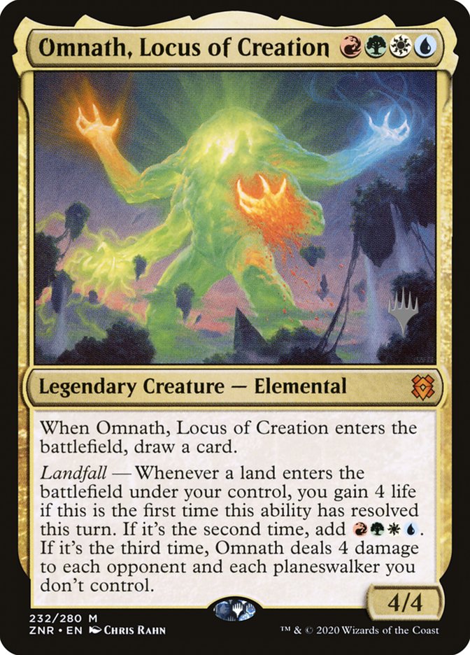 Omnath, Locus of Creation (Promo Pack) [Zendikar Rising Promos] | Total Play