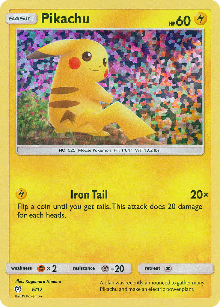 Pikachu (6/12) [McDonald's Promos: 2019 Collection] | Total Play