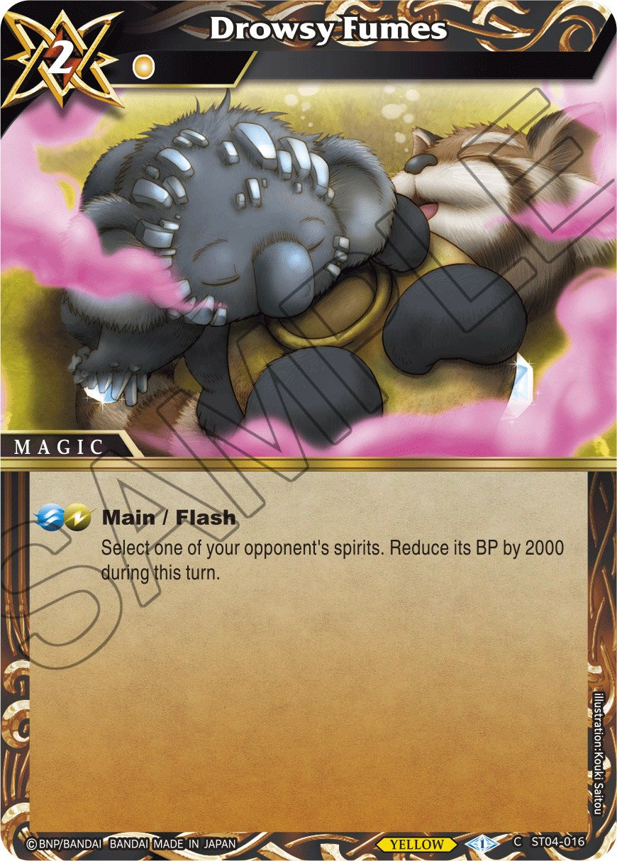 Drowsy Fumes (ST04-016) [Starter Deck 04: Forbidden Magic] | Total Play