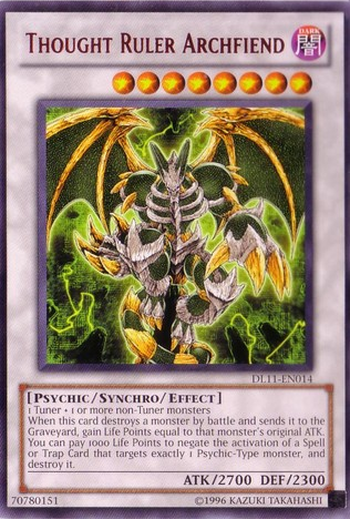 Thought Ruler Archfiend (Red) [DL11-EN014] Rare | Total Play