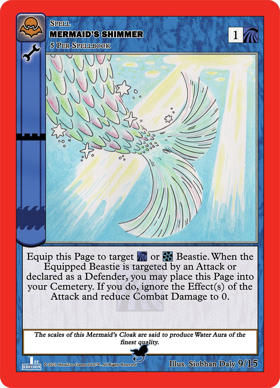 Mermaid's Shimmer [Cryptid Nation: Nightfall First Edition Tribal Theme Decks] | Total Play