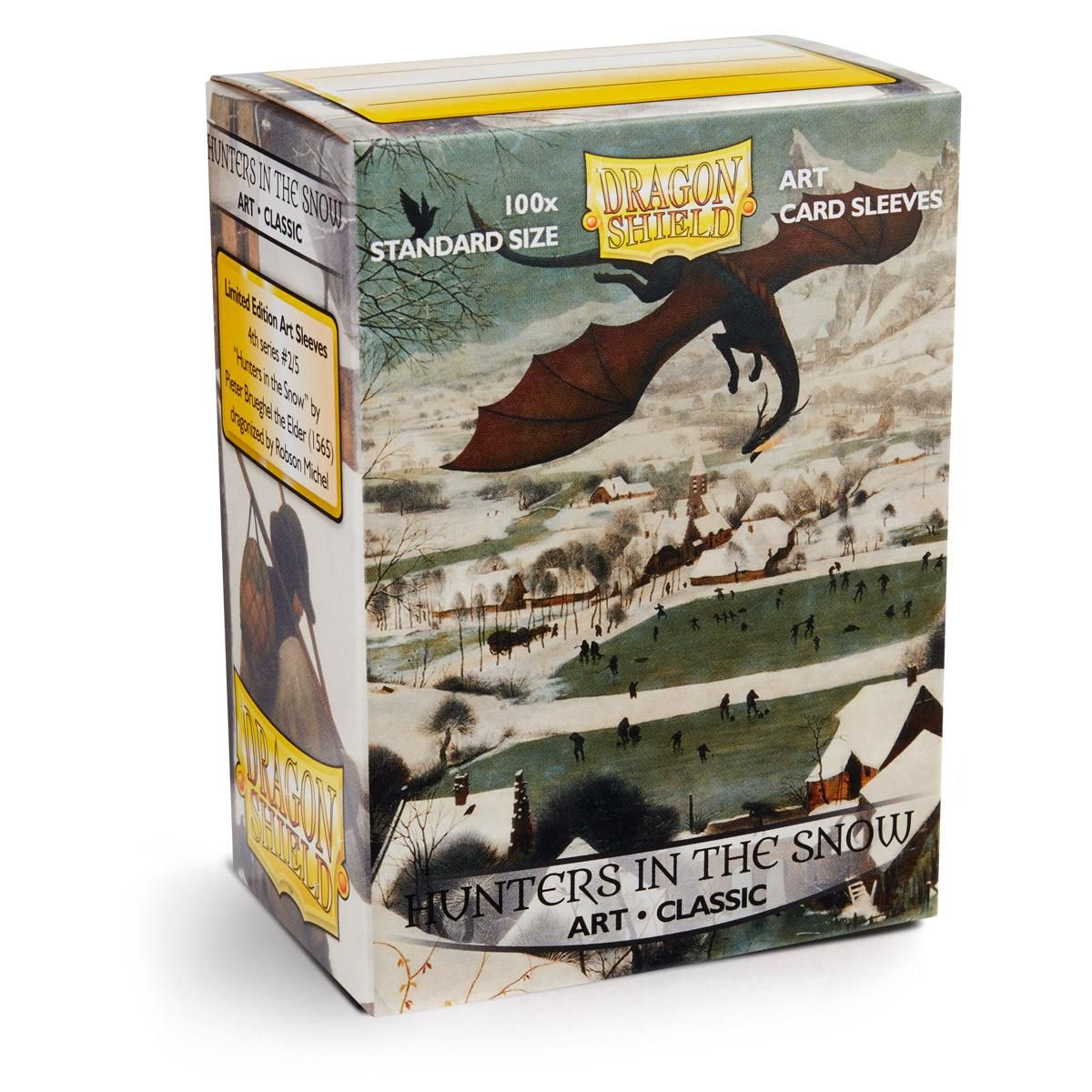 Dragon Shield: Standard 100ct Art Sleeves - Hunters in the Snow (Classic) | Total Play
