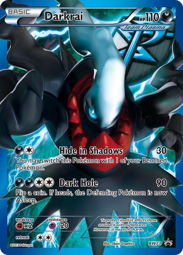 Darkrai (BW73) (Jumbo Card) [Black & White: Black Star Promos] | Total Play