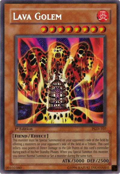 Lava Golem [PGD-107] Secret Rare | Total Play