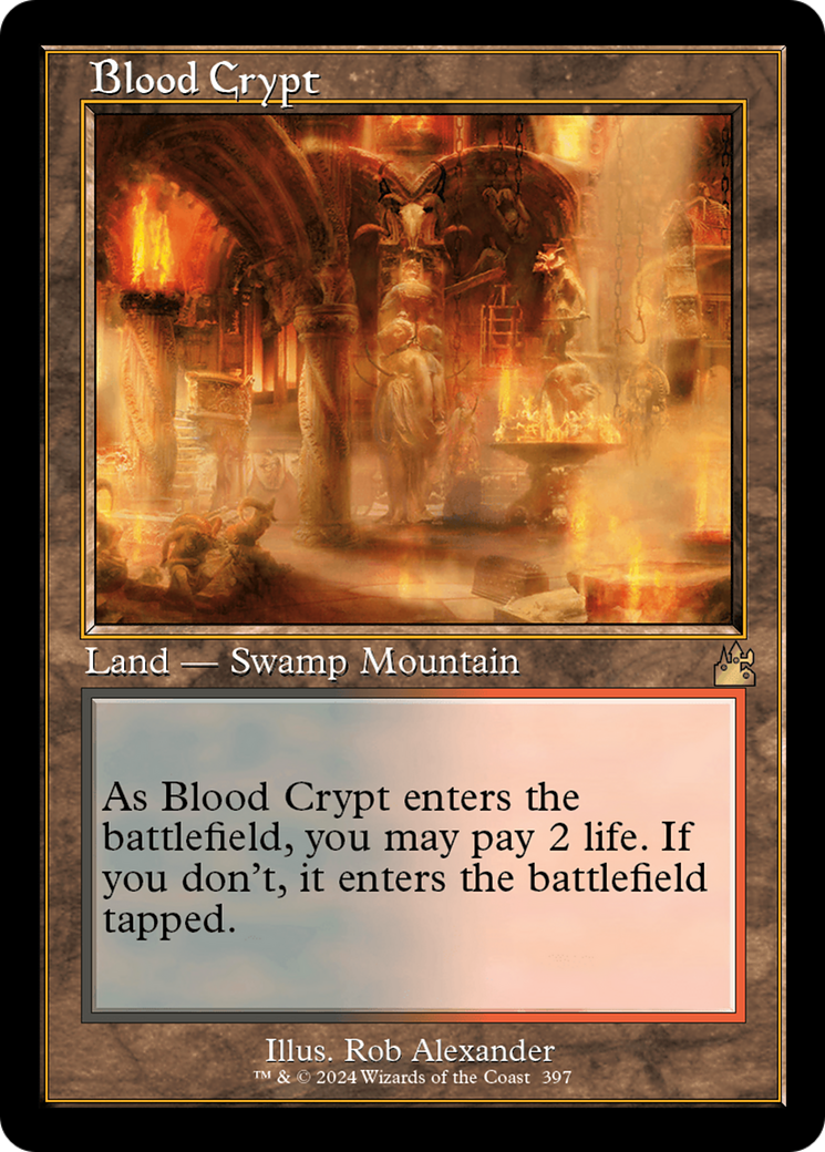 Blood Crypt (Retro) [Ravnica Remastered] | Total Play