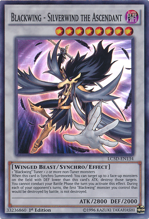 Blackwing - Silverwind the Ascendant [LC5D-EN134] Super Rare | Total Play