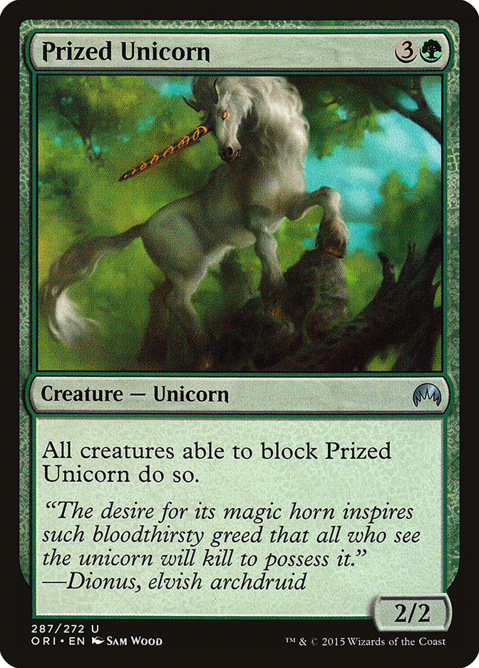 Prized Unicorn [Magic Origins] | Total Play