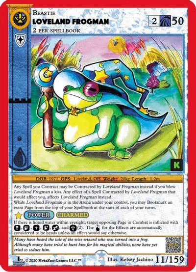 Loveland Frogman [Cryptid Nation: Kickstarter Edition] | Total Play