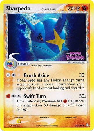 Sharpedo (53/110) (Delta Species) (Stamped) [EX: Holon Phantoms] | Total Play