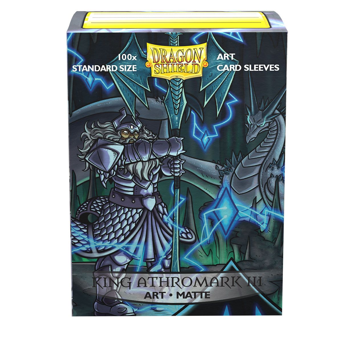 Dragon Shield: Standard 100ct Art Sleeves - King Athromark III | Total Play