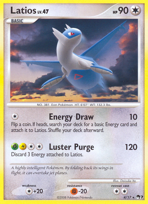 Latios (4/17) [POP Series 7] | Total Play