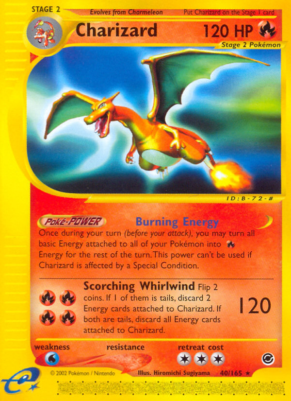 Charizard (40/165) [Expedition: Base Set] | Total Play